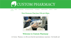 Desktop Screenshot of custompharmacyrx.com